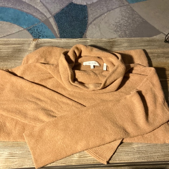 Lark & Ro sweater Tan XS - Picture 1 of 3
